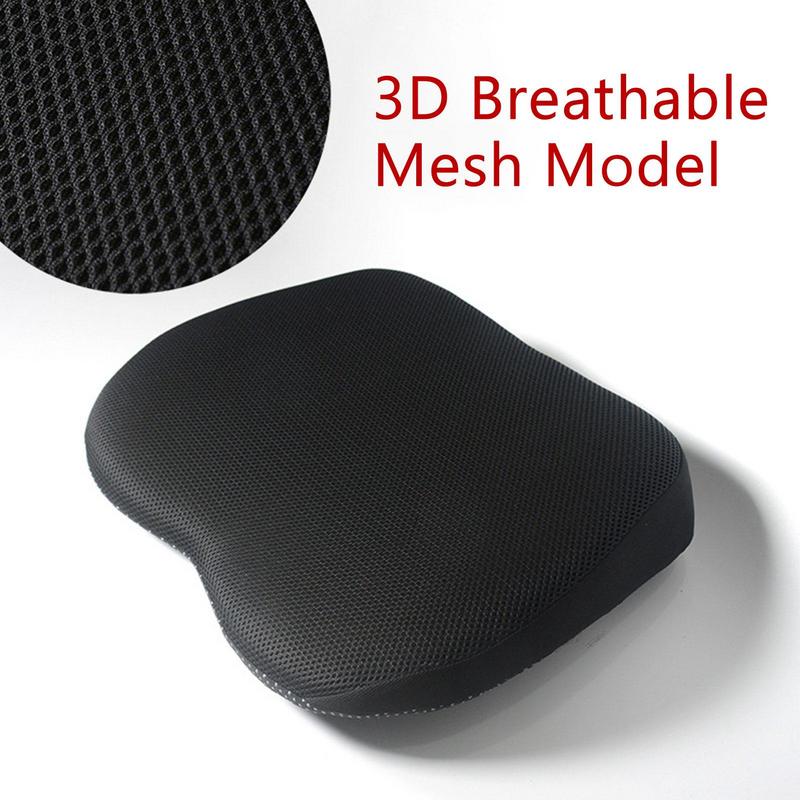 Seat Cushion For Car Seat Driver Car Cushion Seat Pad Anti-skid Pillow With Memory Foam Hardened Quick Rebound Memory Relieve