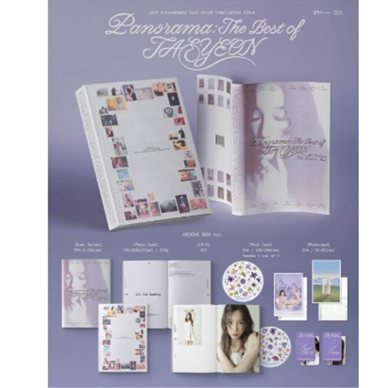 Taeyeon - Panorama The Best of TAEYEON (ARCHIVE BOOK Ver.)