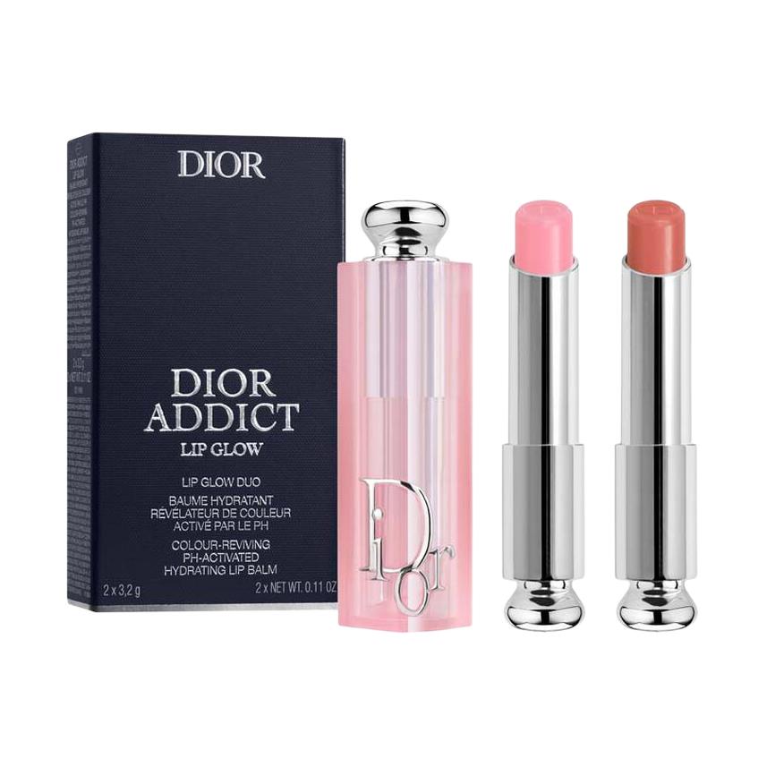 Dior Addict Lip Glow 2-Piece Set #001+#012
