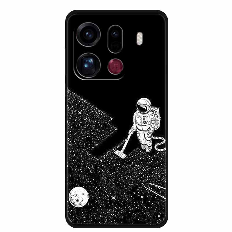 Luxus Hülle für OPPO Find X9 Pro 5G Weiches Silikon Schutz Stoßfest Handy Rückseite für OPPO Find X9 Pro 6.78" TPU Schalen