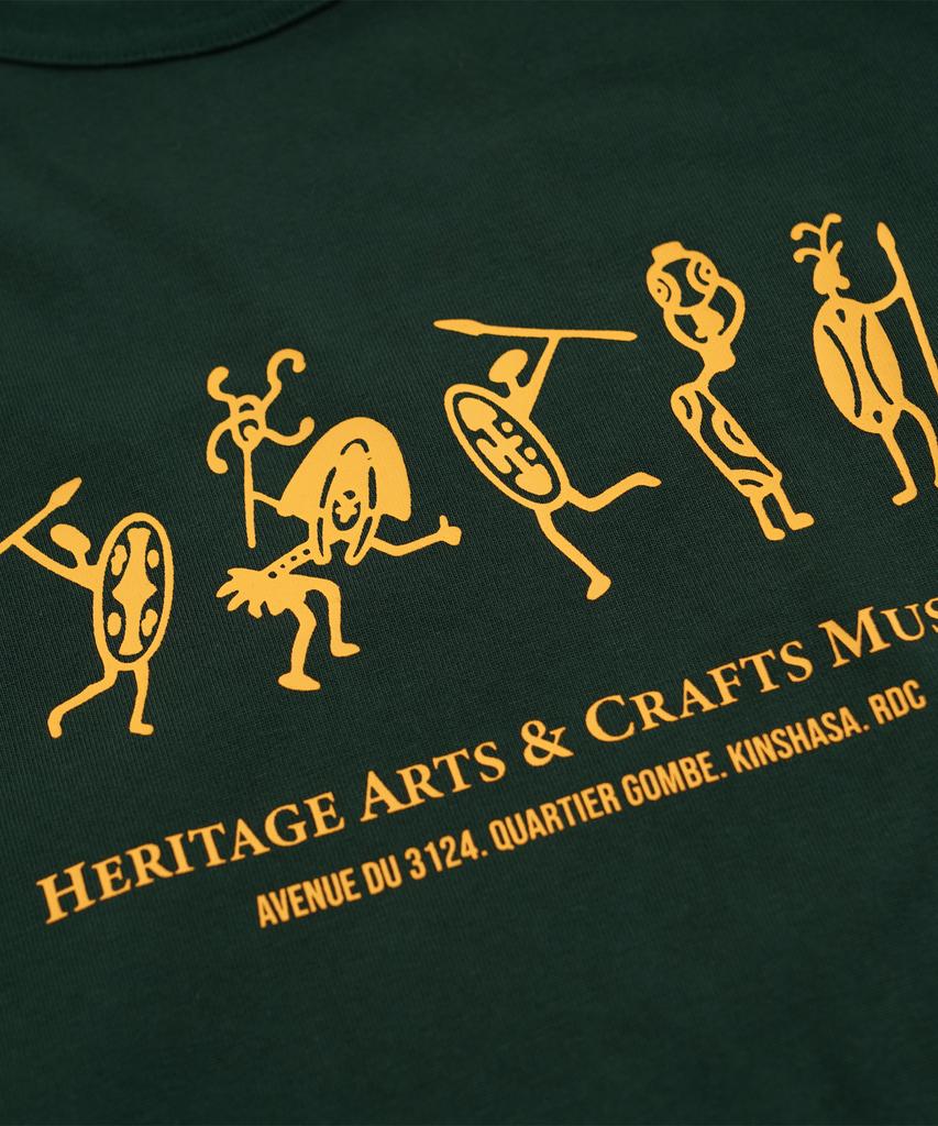 FRIZMWORKS Hacm Souvenir Half Tee _ Green