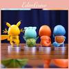 Cute Figure Anime Toy Pvc Model Of Shinchan Cosplaying Pikachu Bulbasaur Charizard And