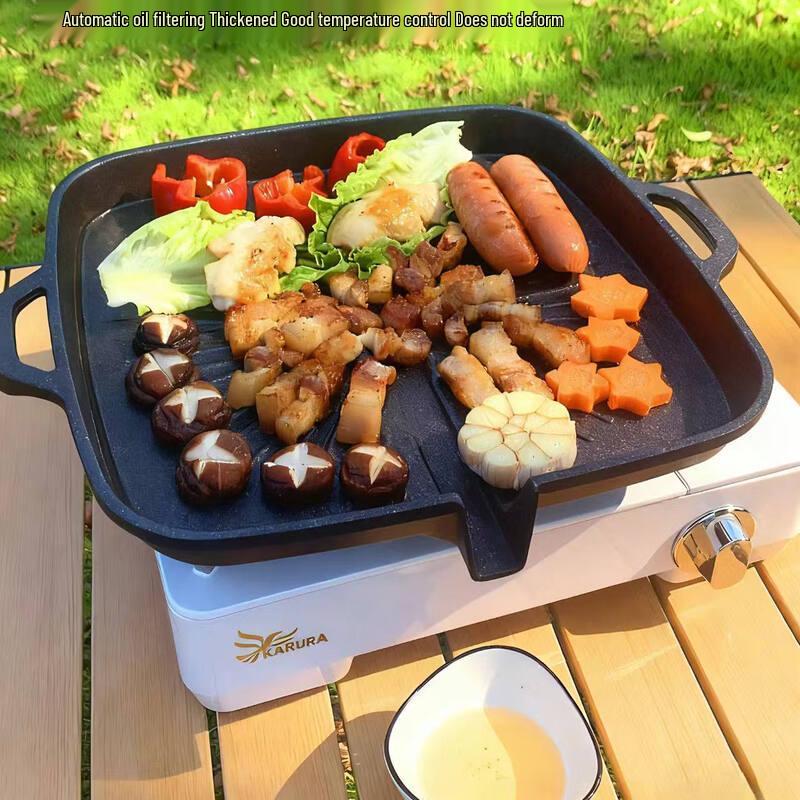 Huimaiyuan Maifan Stone Non-stick BBQ Grill Pan