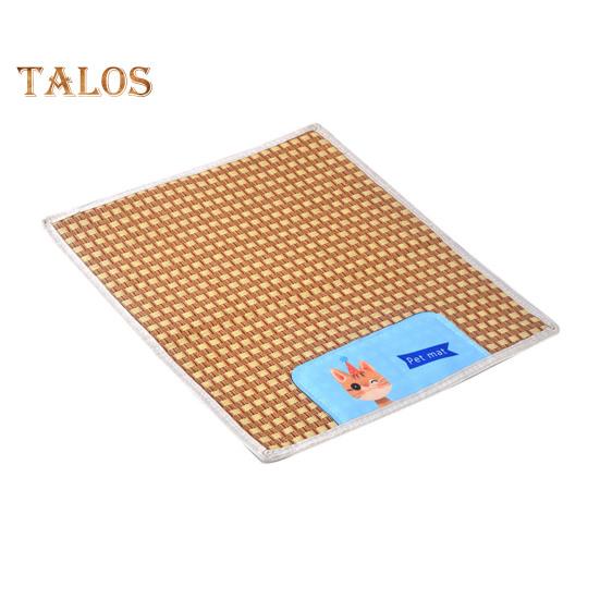 

Охлаждающий коврик для кошек, охлаждающий коврик для сидения, летний плетеный коврик для сна из ротанга для щенков, котят, морских свинок, хомяков, кроликов S