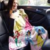 1pc Princess Printing Blanket - Soft, All-Season Throw for Living Room, Bedroom,Personalized Gift with Adorable Cartoon Design