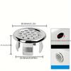 1/2/6PCS Bathroom Sink Overflow Ring Decorative Column Basin Accessory Faucet Outlet Ring Face Basin Partitions Water Ring
