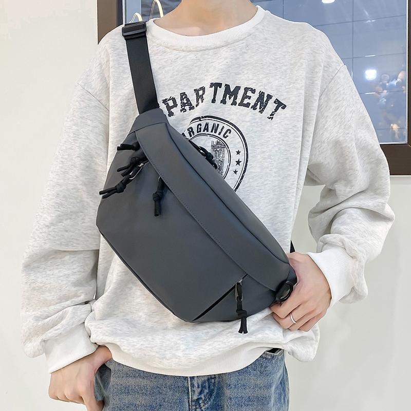 Herren Sport Brusttasche Große Kapazität Schulter Umhängetasche Hüfttasche Handytasche