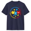 Autism Periodic Table Puzzle Autism Support Cotton T Shirt For Unisex Summer Classic TShirts Trending Tees Print Short Sleeved top