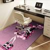 Gothic Lolita Chair Mat Gothic Home Decor, Gothic Sofa Carpet, Gothic Office Rug, Gothic Gift, Fits Bedroom, Living Room, Various Rooms