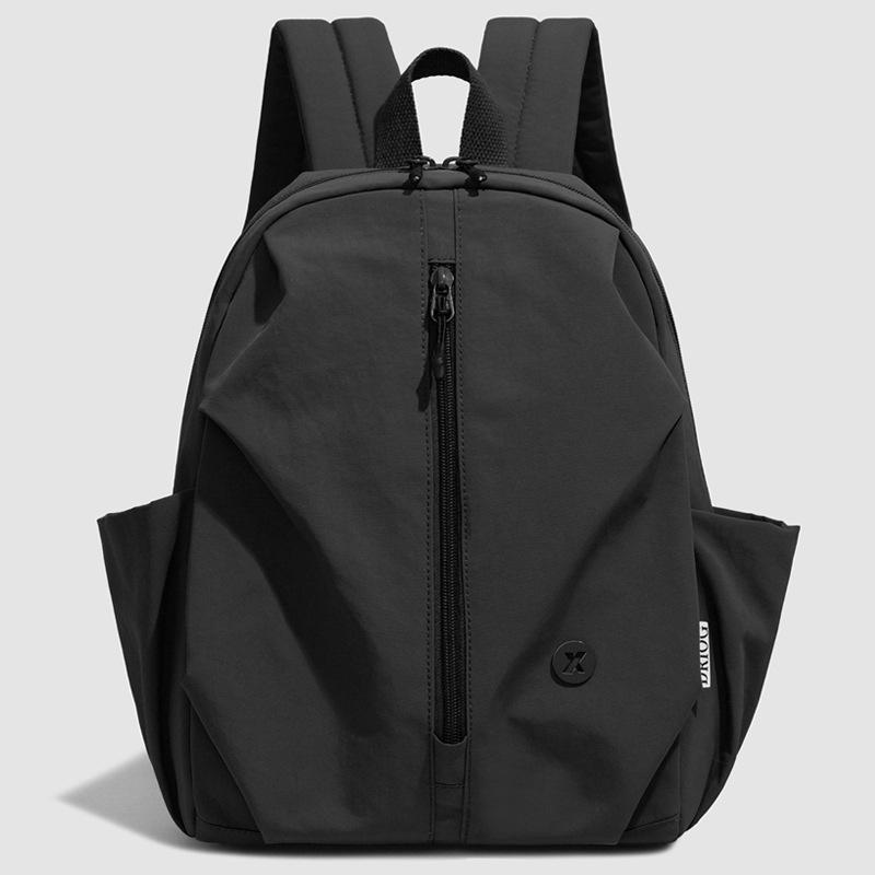 Schoolbag New Versatile Lightweight Nylon Backpack Female Large Capacity Student School Bag Ladies Commuter Backpack
