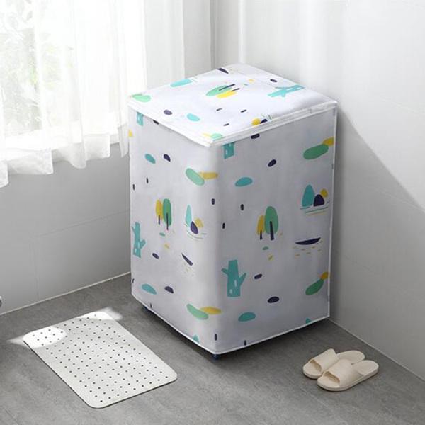1 pc Washing Machine Cover PEVA Waterproof Washer Covers Washing