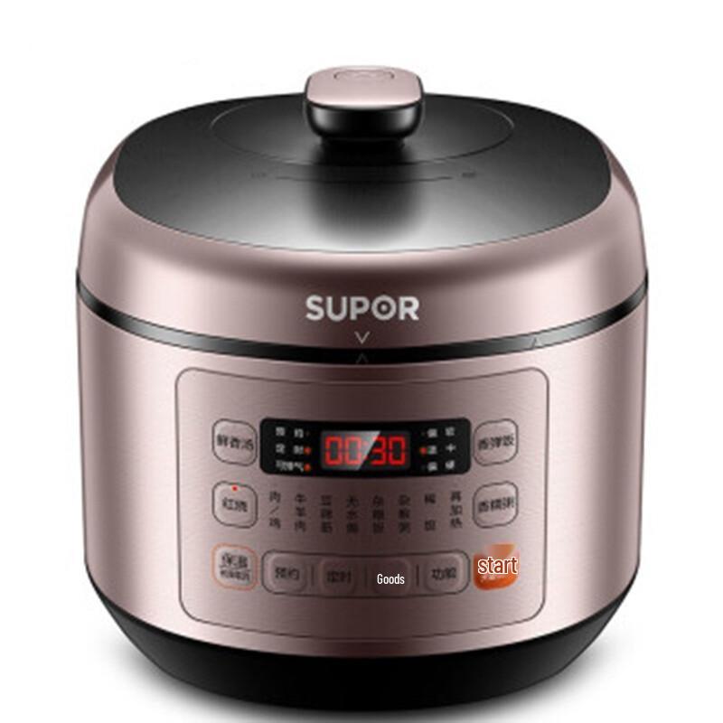 Supor Smart 5L Electric Pressure and Rice Cooker CN plug (adapter included)