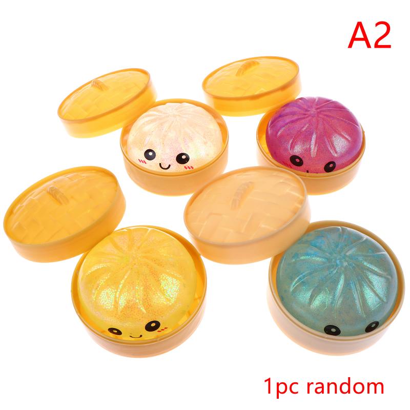 

Simulation Flash Dumpling Pressure Ball Slow Rebound Baozi Modeling Soft Squeeze Decompression Dough Stress Relief Toy A2