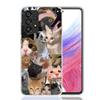 Crying Cat Memes Phone Case For Samsung Galaxy A52 A32 A22 A12 A02S A50S A30S A51 A31 AA71 Note 20 Ultra 10 S10 Plus Galaxy A52