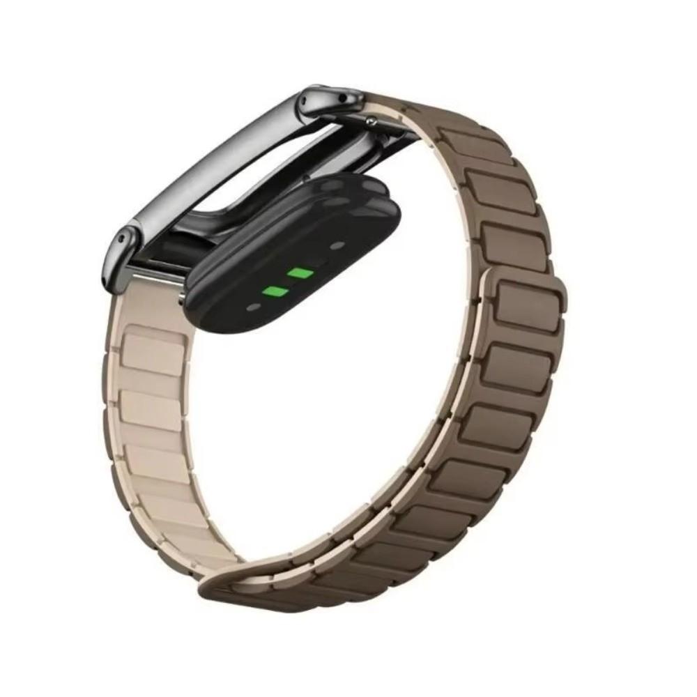 With Metal Case Silicone Watch Band Wristband Bracelet for Google Fitbit Air Smart Band Accessories