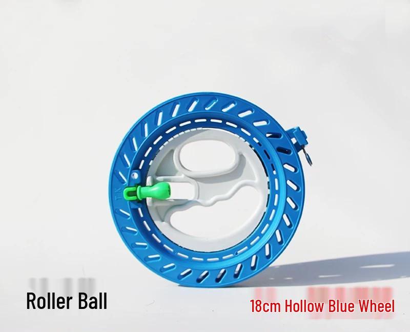 Weifang Crystalowy Kołowrotek do Latawca z Samoblokującym Kołem dla Dorosłych i Dzieci - Puste Wzornictwo Narzędzie do Puszczania Latawca