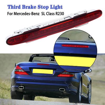 LED Trzecie Światło Stopu Tylne 3. Lampka Stopu Bagażnika Pasująca do Mercedes-Benz SL R230 2001-2012 Samochód