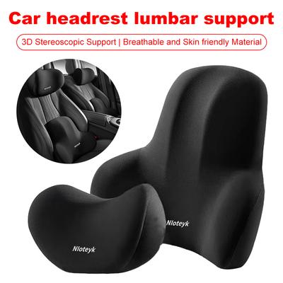Nackenkissen fürs Auto Memory Foam Lendenwirbelstütze fürs Auto Universal Nackenkissen Taillenkissen Autositz Autozubehör