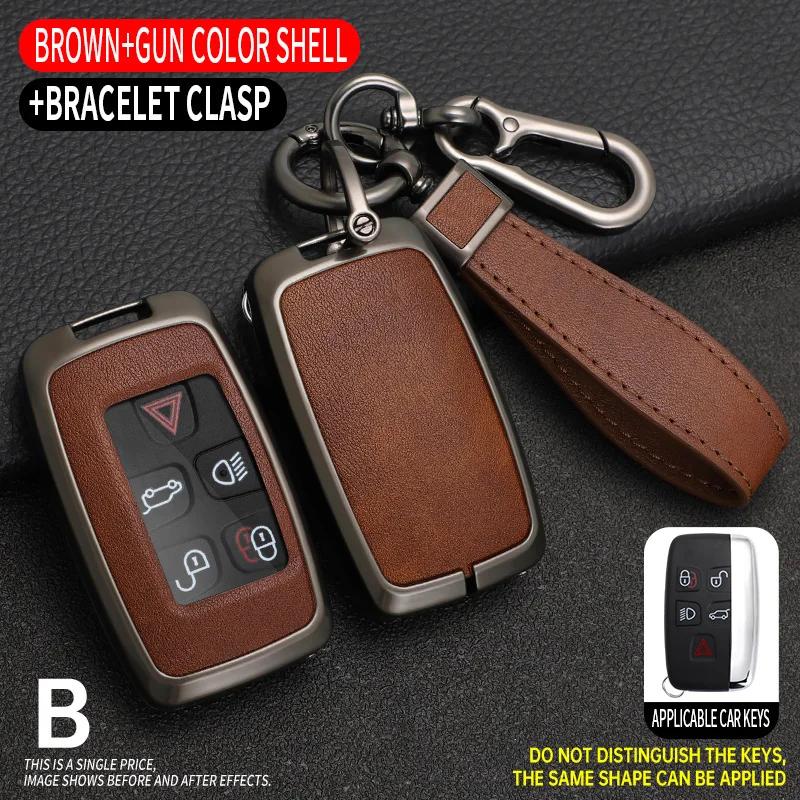Interior Mouldings Car Remote Key Cover Case Shell Fob For Land Rover Range Rover Sport Evoque Freelander2 For Jaguar XF XJ XJL