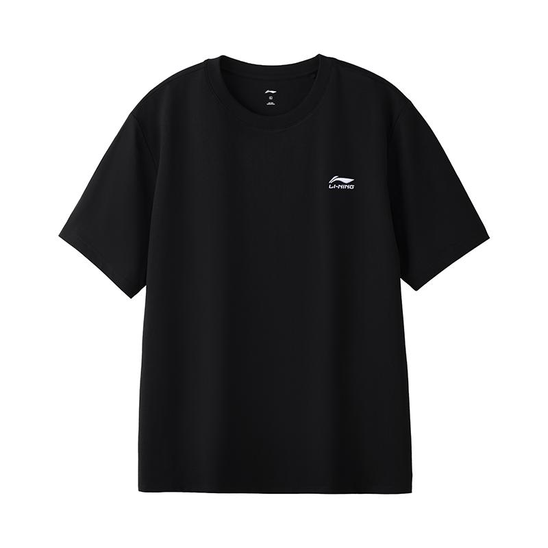 Li-Ning Classic Simple Fashion Round Neck Casual Short Sleeve T-Shirt Men tops AHSW775-1 L
