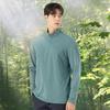 KOLPING Men'S Autumn Melange Zip-Up T-Shirt Sorokhan (Men) Ktt4340M