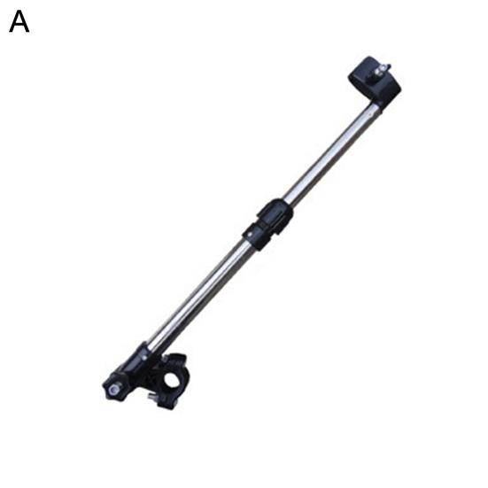 Conector Umbrelă Telescopic Pliabil Metalic Suporturi Umbrelă Reglabile pentru Scaun cu Rotile