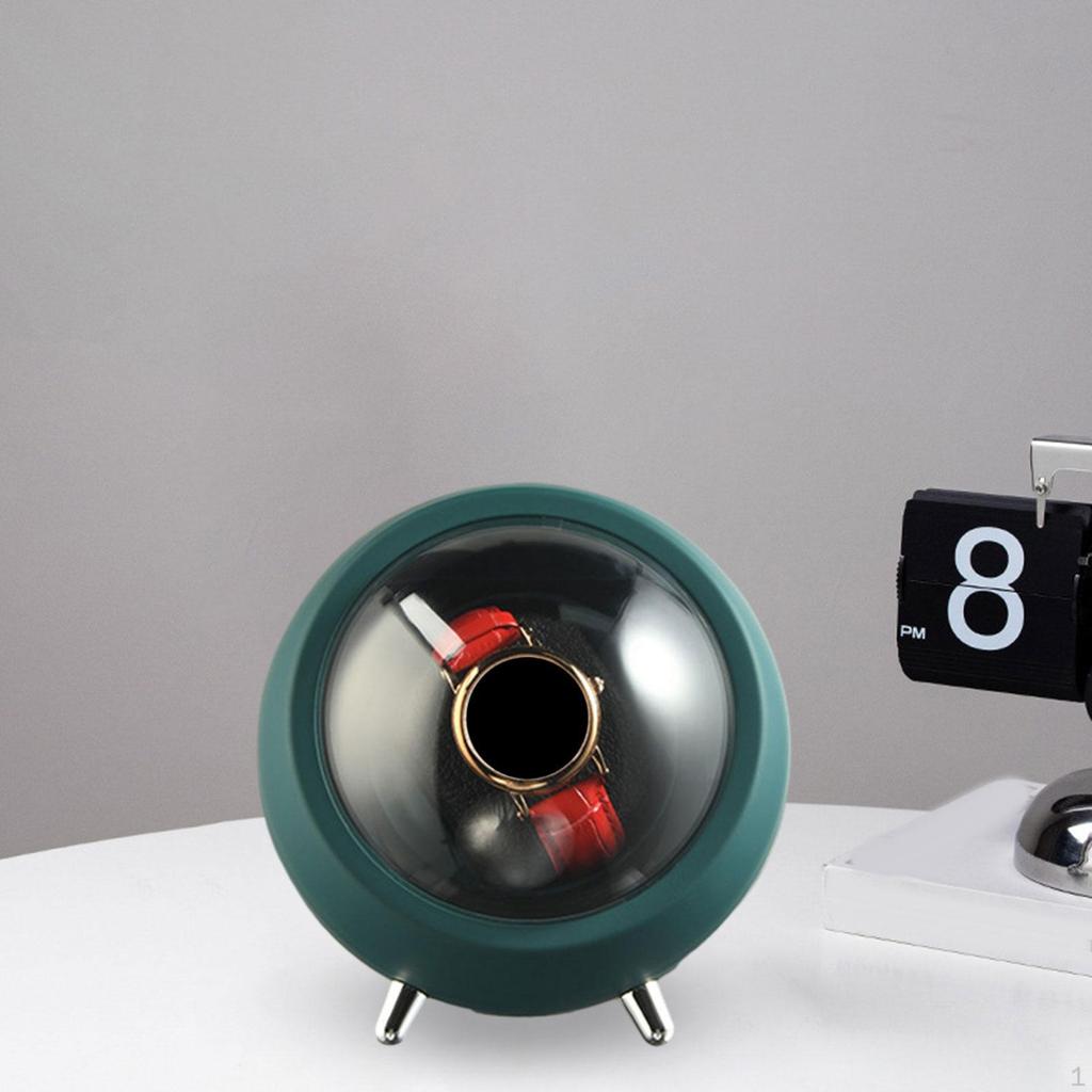 Automatic Watch Winder Self Winding Box Mechanical Watches Silent Case Holder for Living Room