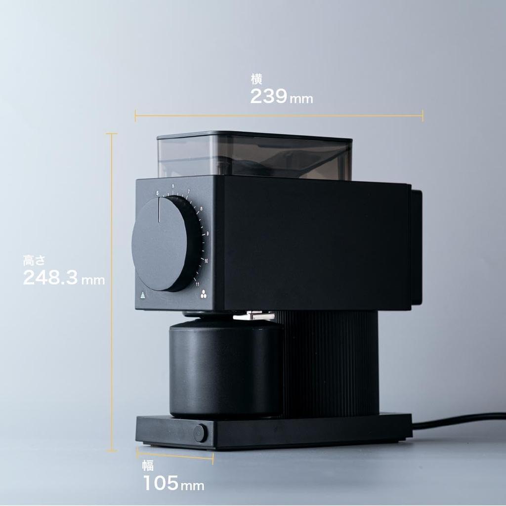 Fellow Ode Brew Grinder Gen2 Electric Coffee Grinder with Flat PSE Warranty Blades, Second-Generation Model, Certified, 2-Year Manufacturer's (Black)