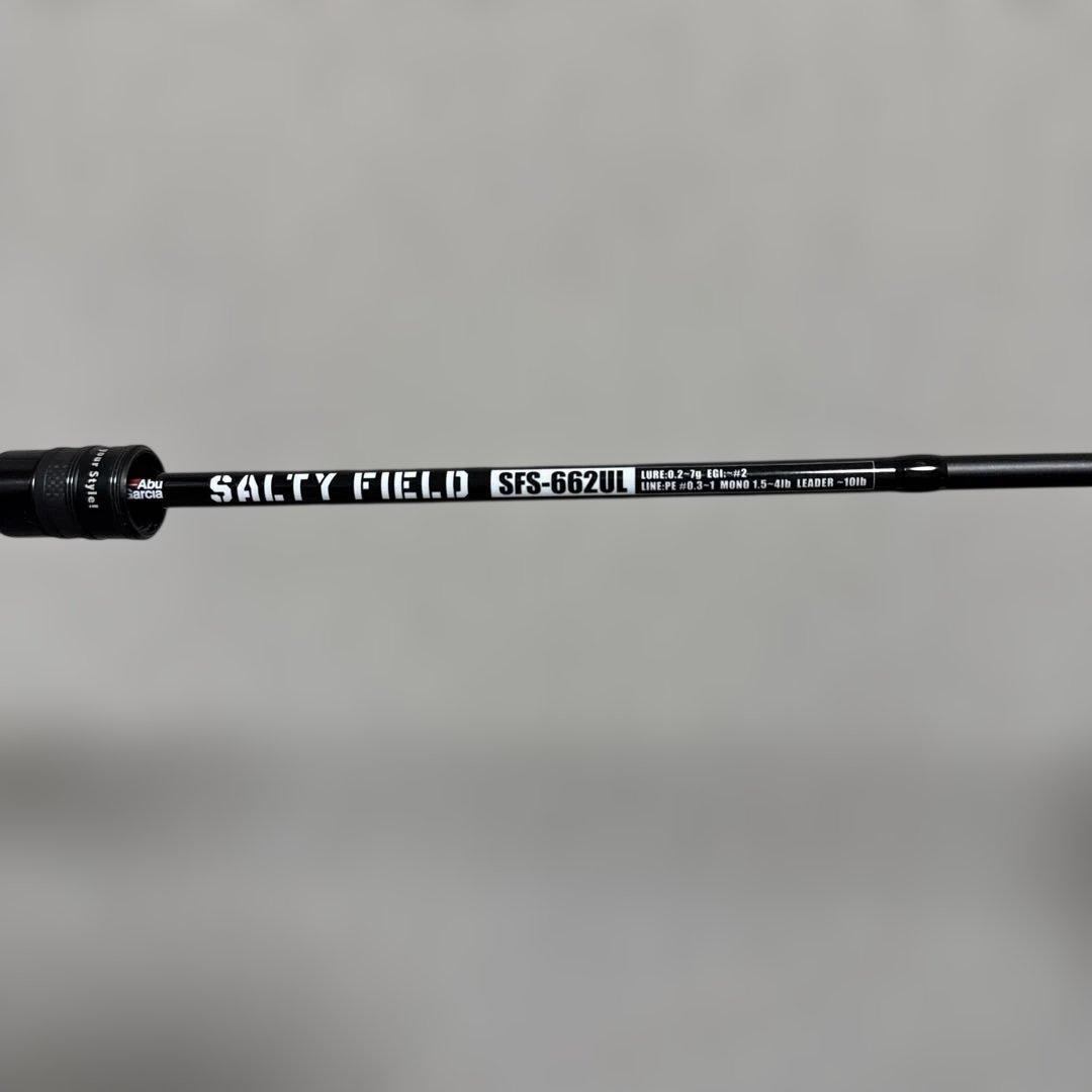 Used Abu Garcia SALTYFIELD SFS-662UL Spinning