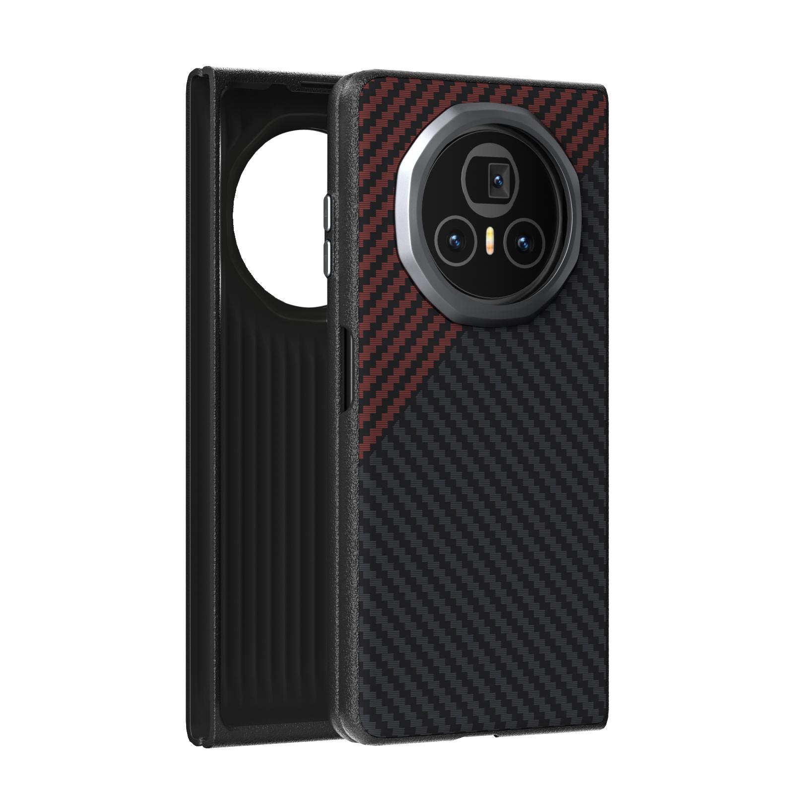 Fashion Carbon Fiber Phone Case For HUAWEI Honor Magic V3 Protective Hard Shell Back Cover Honor Magic V3