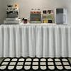 New Waterproof Chiffon Curtain Thickened Scratch-resistant Kitchen Cabinet Curtain Blockout Dustproof Table Skirt Cabinet Sundry