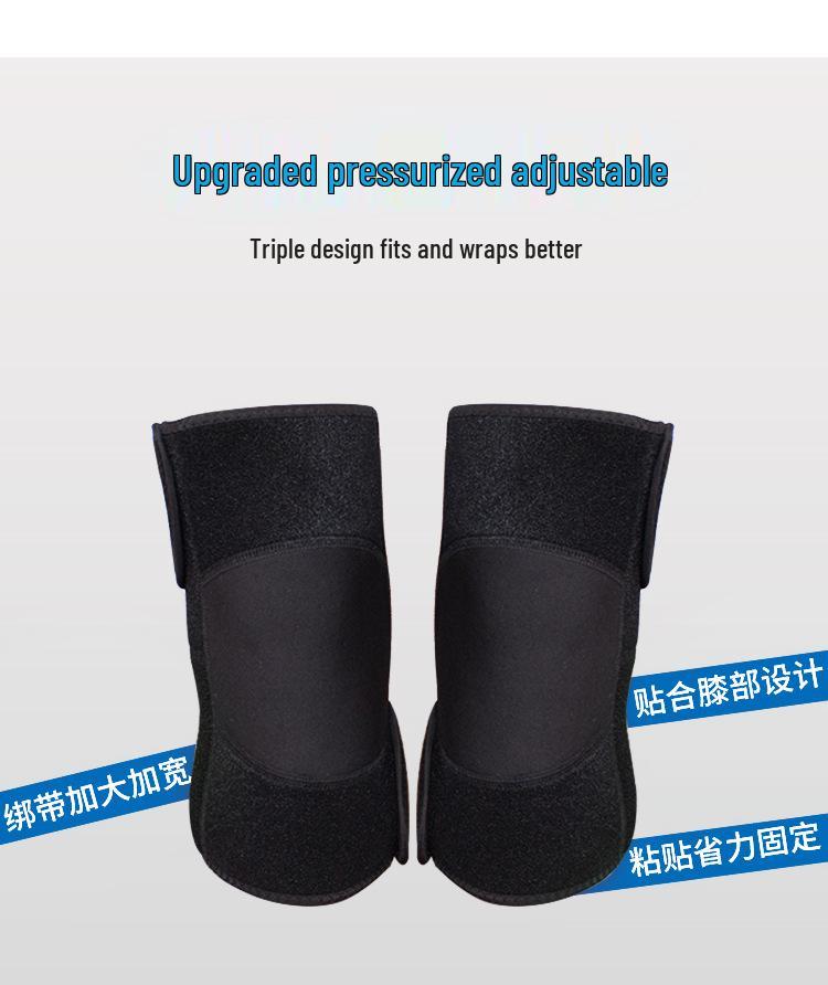 Warm Self-Heating Magnetic Therapy Knee Pads for Autumn and Winter - Supports Joint Health and Sports Performance.