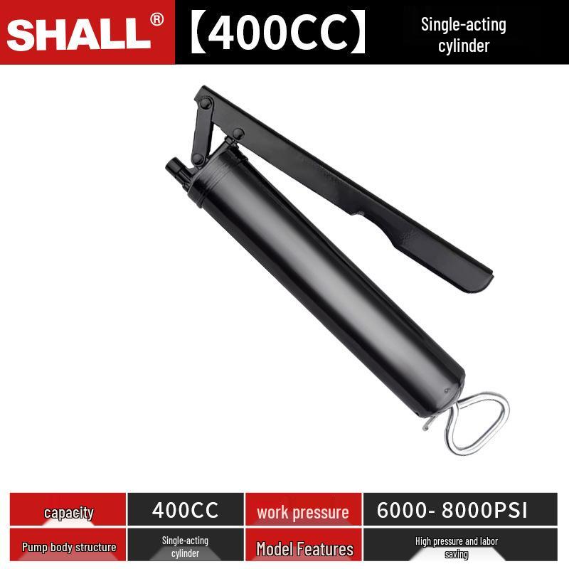 High-Pressure Manual Grease Gun for Construction and Forklift Machinery