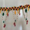 @ Toran Bandarwar Tradicional Indiano com Design de Trança Para Decoração de Casa Porta Principal