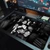Damon Salvatore Collage Large Size Mouse Pad Large Gaming Table Cushion Nonslip Laptop Tablet Big Mousepad Xxl Mat Mini Pc Playmat With Lock Edge