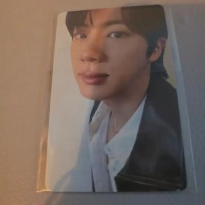 BTS Busan Album Pickup Lucky Draw Jin Seokjin JIN Photocard