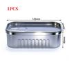 1/2PCS Sardine Can Shaped Storage Tin Box Portable Metal Material Sealed Jar with Lid for Storing Small Items Household Goods