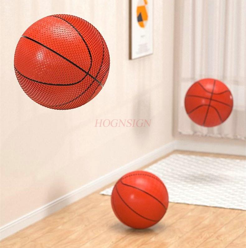 Children'S Basketball Frame Throwing Frame Indoor Household Hanging Livable Basketball Frame Boys' Ball Toys Silent Basketball