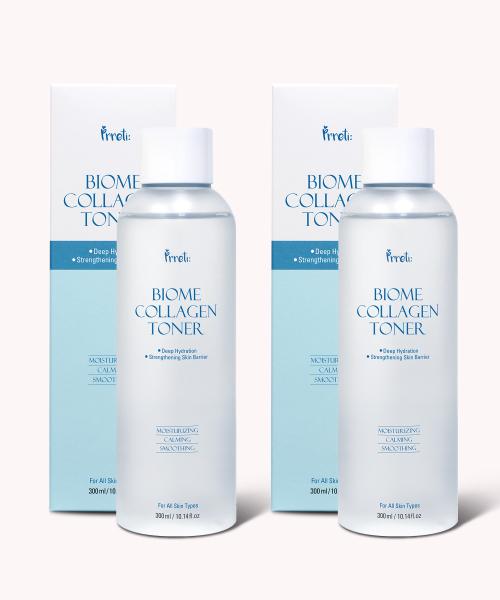 Pretti Biome Collagen Toner 300ml (2-Pack) NONE