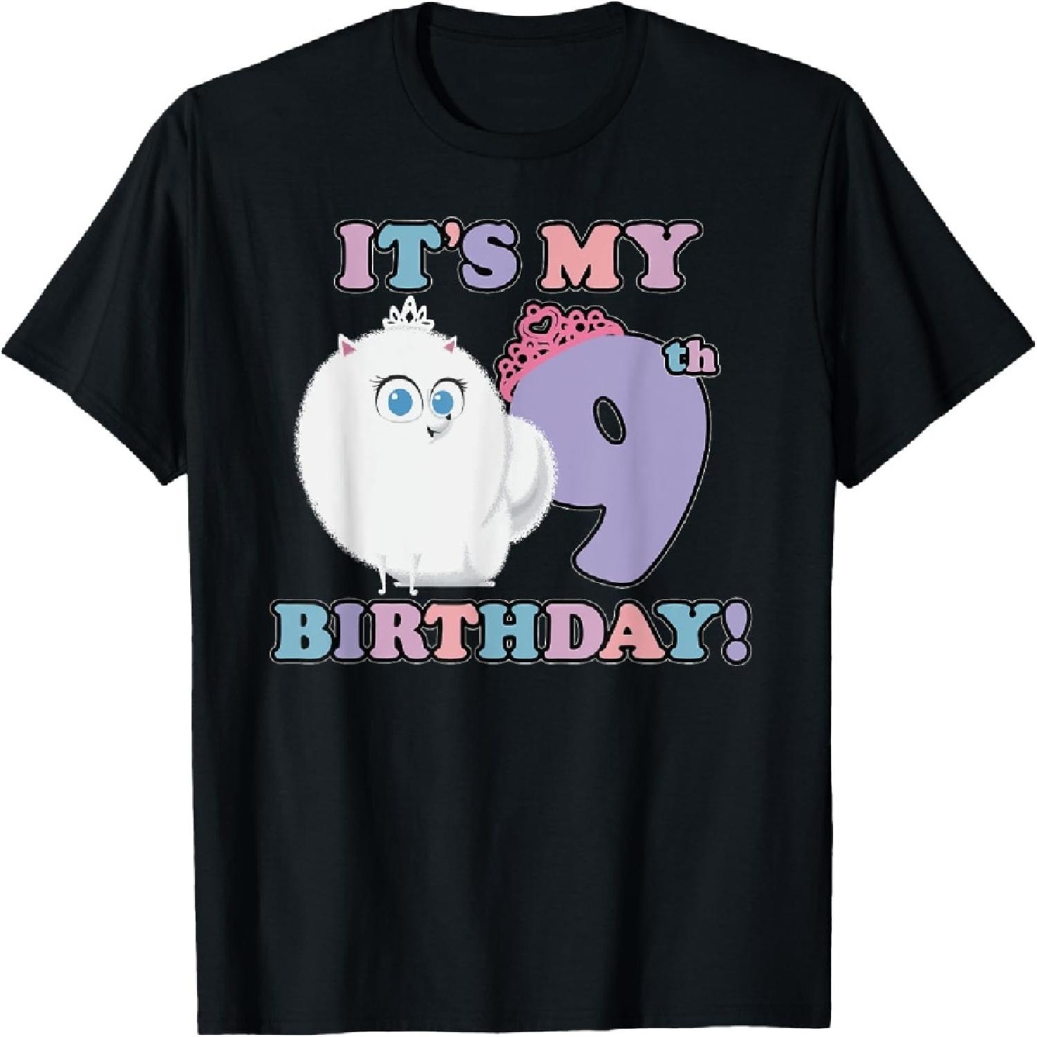 Pets 2 My 9th Birthday T-Shirt XXXXXL разноцветный