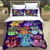 Animali Sorridenti CATNAP DOGDAY Set Biancheria da Letto Copripiumino Morbido Con 1/2 Federe Per Bambini Adulti Copripiumino in Microfibra