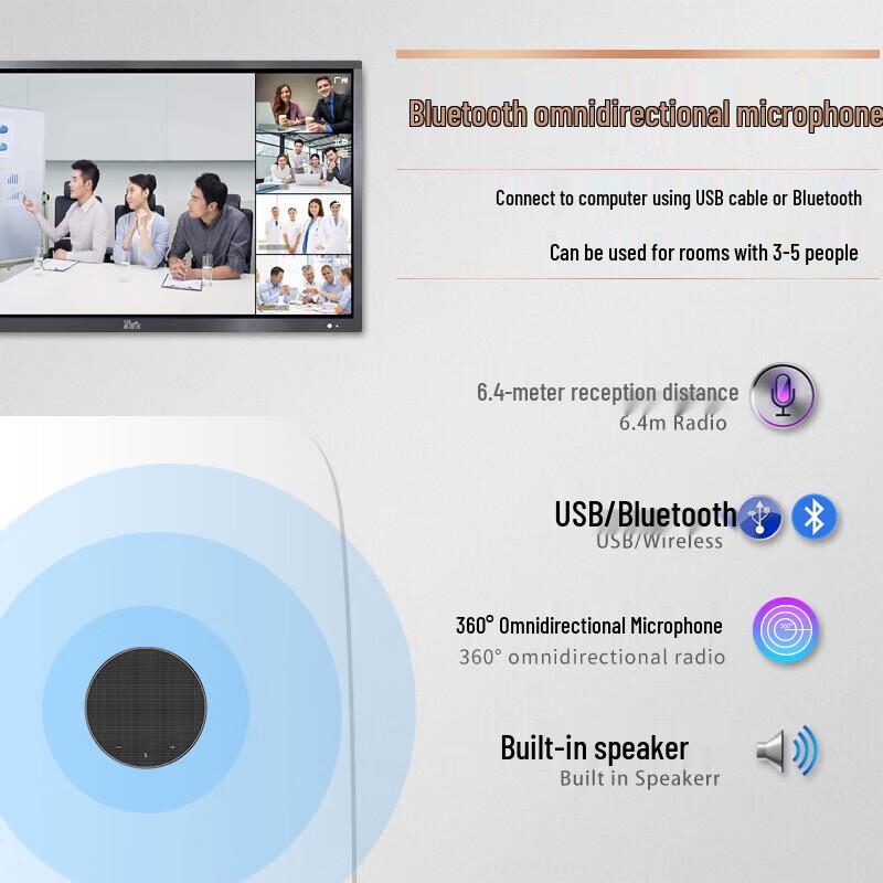 YSX Video Conference Omnidirectional Microphones & Speakers (CN version)