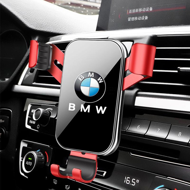 BBJC8 Auto Universal Phone Holder Air Vent Clip Mobile Support For BMW M Power Performance Mini x5 x3 g20 g30 f20 e87 e92 Accessories