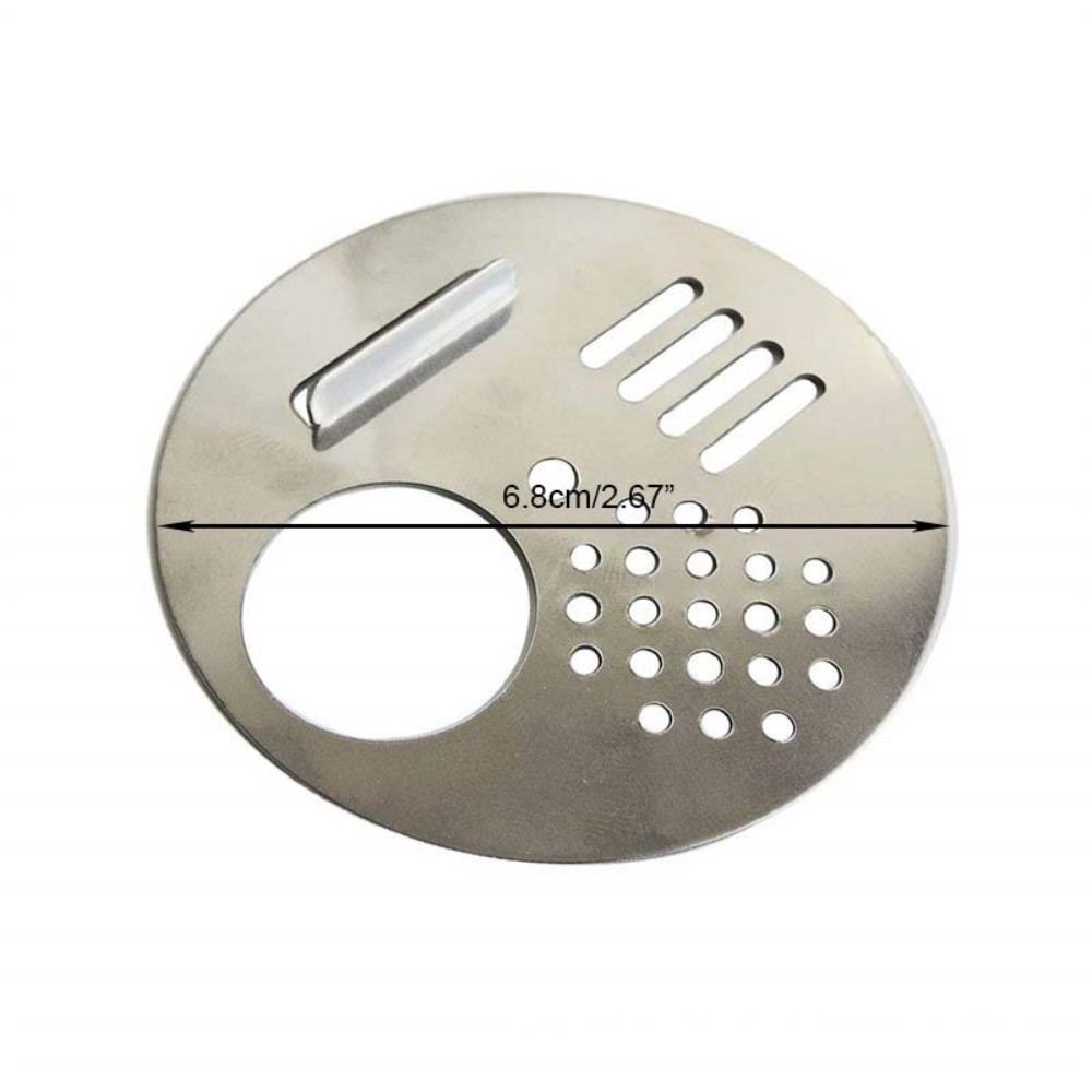 10Pcs Silver Hive Hole Entrance Disc Round Honeycomb Door Durable Honeycomb Vents  Garden Bee Tools