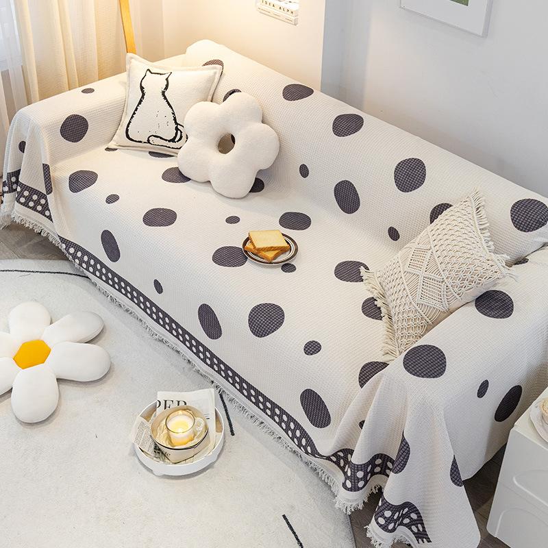 Sofabezug im INS-Stil, vier Jahreszeiten, universeller rutschfester Sitzbezug, nordischer einfacher All-Inclusive-Universal-Sofabezug, Handtuchdecke