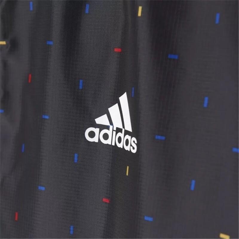 Adidas Sports Training Style Casual Fashion Versatile Hooded Jacket Men Jacket Black AY3783