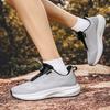 Big head shoes sports fly-woven men's shoes 2025 new black men's wide head shoes 4e wide last shoes men's soft-soled shoes men's