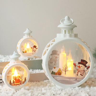 Christmas Decorative LED Candle Lamp Round Hanging Lamp Decorative Ornament