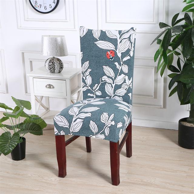 Elastic Chair Slipcover Case Stretch Chair Covers For Wedding Hotel Banquet Dining Room Spandex Dining Chair Cover