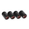 ABP3  4Pcs Car for Nissan Wheel Tire Valve Caps Stem Protection Covers Micra Qashqai GTR Nismo 350Z Kicks Maxima X-Trail NV200 Versa